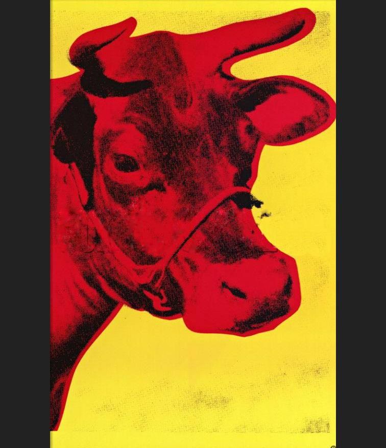 Andy Warhol Pink Cow